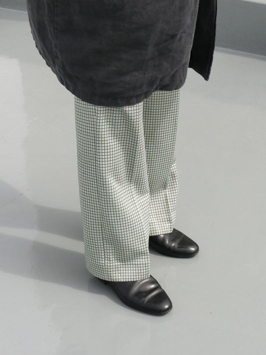 Gun Club Check Straight Slacks